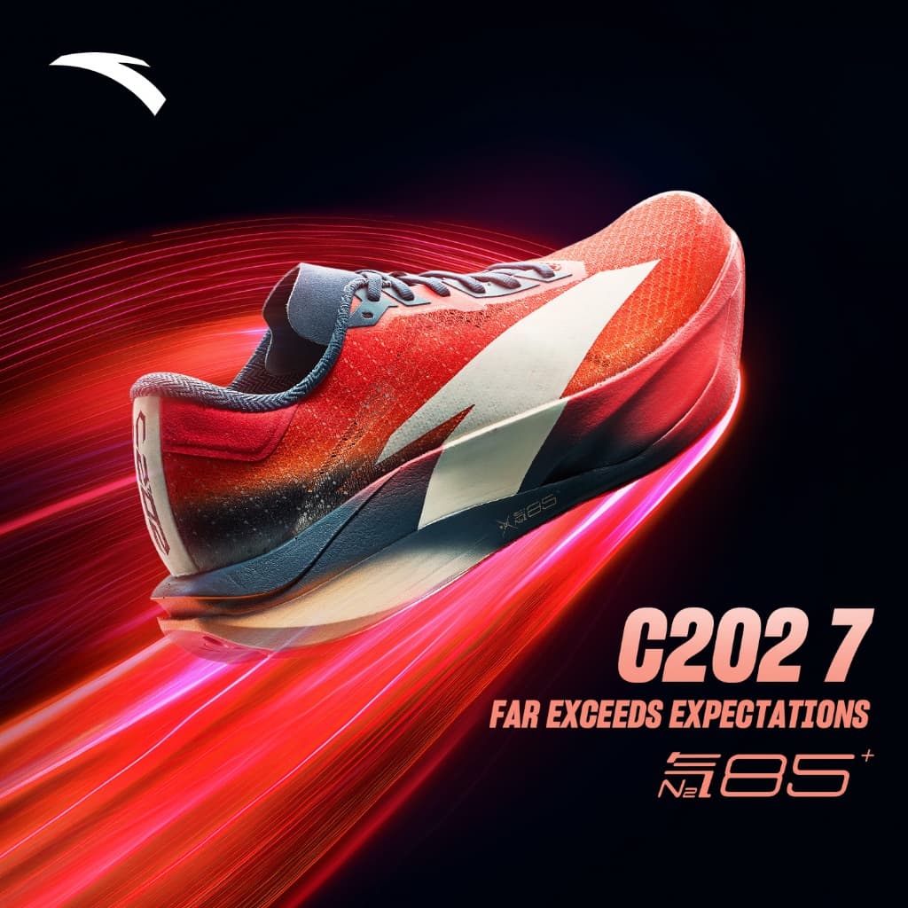 ANTA Men C202 7 Sports Running Shoes Professional Marathon Racing Carbon Plate Shoes